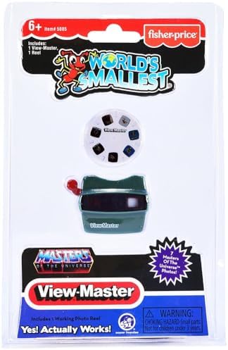 WORLD'S SMALLEST VIEWMASTER-MASTERS OF THE UNIVERSE