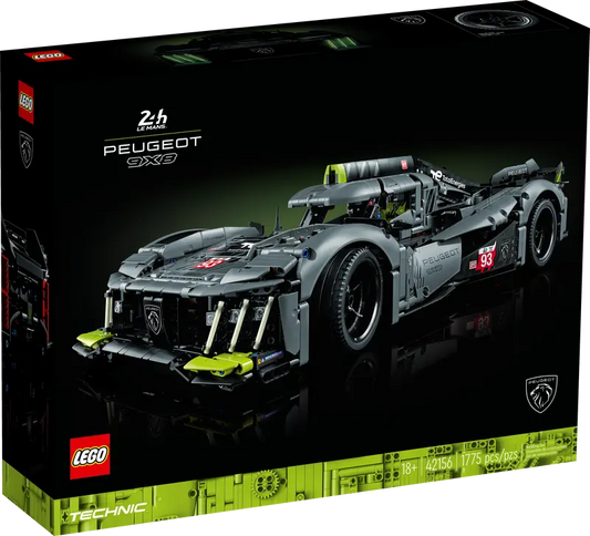 LEGO TECHNIC PEUGEOT 9X8 24H LE MANS HYBRID HYPERCAR