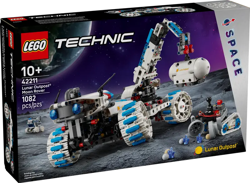 LEGO TECHNIC LUNAR OUTPOST MOON ROVER SPACE VEHICLE