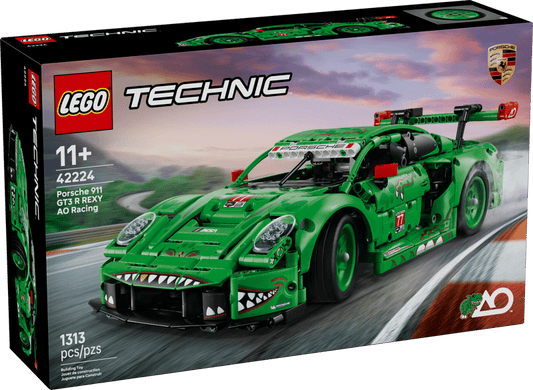 LEGO TECHNIC PORSCHE 911 GT3 R REXY AO RACING CAR