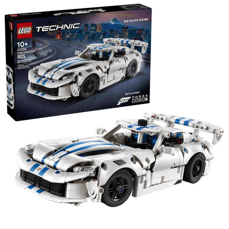 LEGO TECHNIC DODGE VIPER GTS-R SPORTS CAR