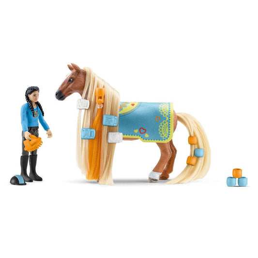 SCHLEICH HORSE CLUB- STARTER SET KIM & CARAMELO