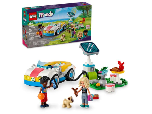 LEGO FRIENDS ELECTRIC CAR & CHARGER