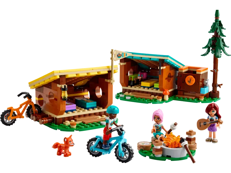 LEGO FRIENDS ADVENTURE CAMP COZY CABINS