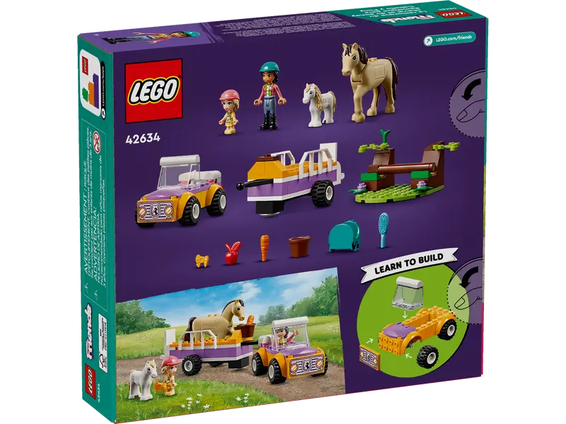 LEGO FRIENDS HORSE & PONY TRAILER