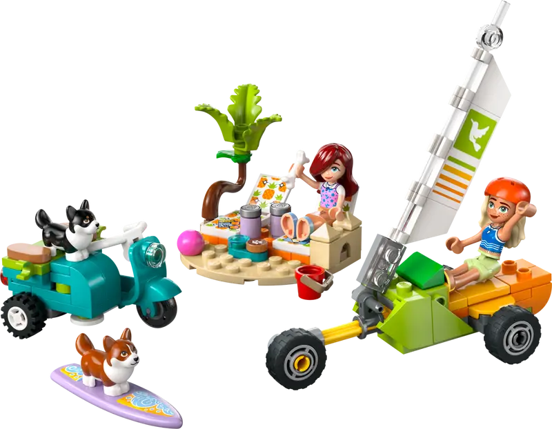 LEGO FRIENDS SURFING DOGS & SCOOTER ADVENTURE