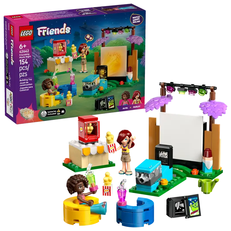 LEGO FRIENDS FRIENDSHIP MOVIE NIGHT