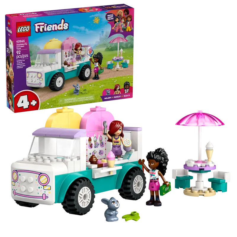 LEGO FRIENDS HEARTLAKE CITY ICE CREAM TRUCK