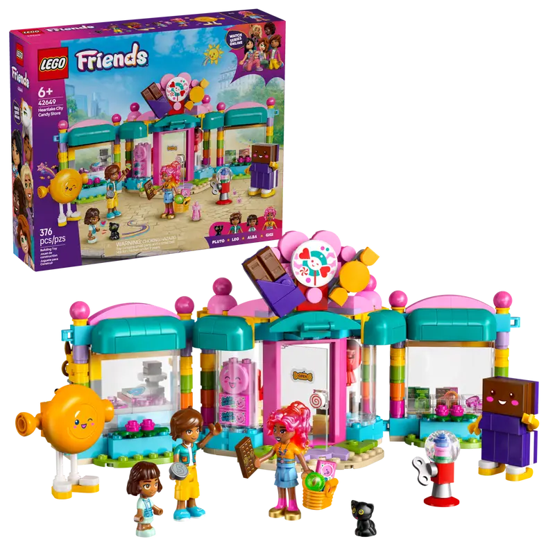 LEGO FRIENDS HEARTLAKE CITY CANDY STORE