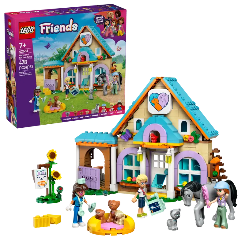 LEGO FRIENDS HORSE & PET VET CLINIC