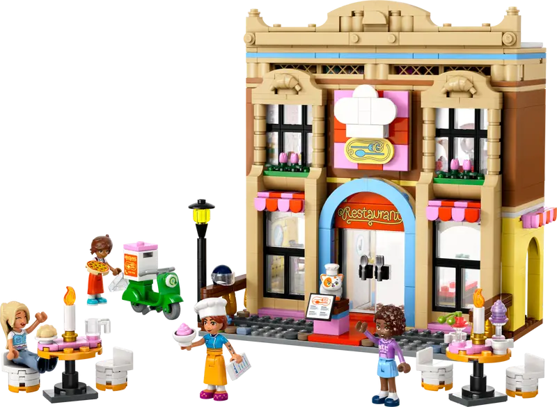 LEGO FRIENDS RESTAURANT & COOKING SCHOOL