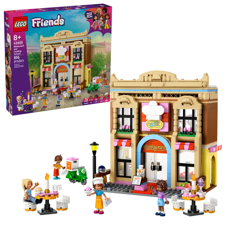 LEGO FRIENDS RESTAURANT & COOKING SCHOOL