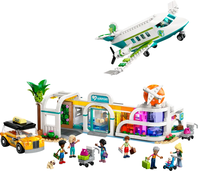 LEGO FRIENDS HEARTLAKE CITY AIRPORT & AIRPLANE