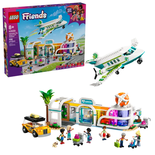 LEGO FRIENDS HEARTLAKE CITY AIRPORT & AIRPLANE