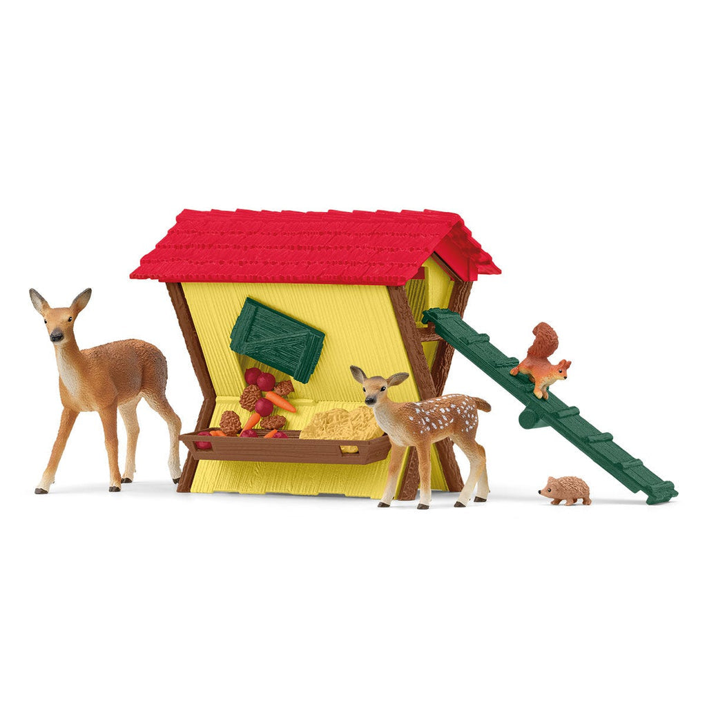 SCHLEICH FEEDING THE FOREST ANIMALS