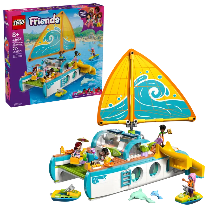 LEGO FRIENDS TRAVEL BOAT ADVENTURE