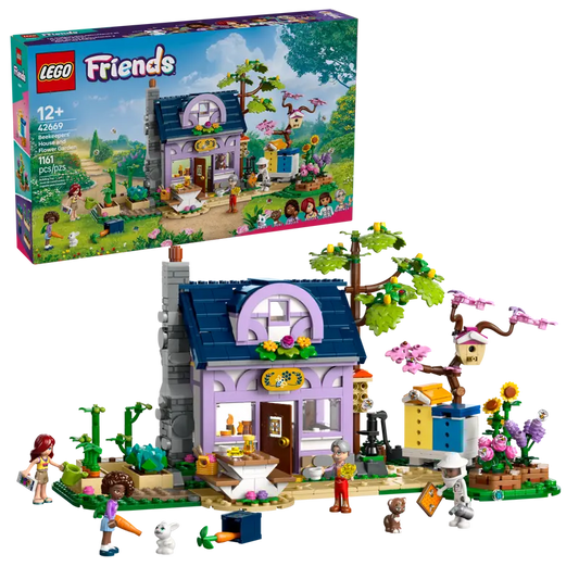 LEGO FRIENDS BEEKEEPERS' HOUSE & FLOWER GARDEN