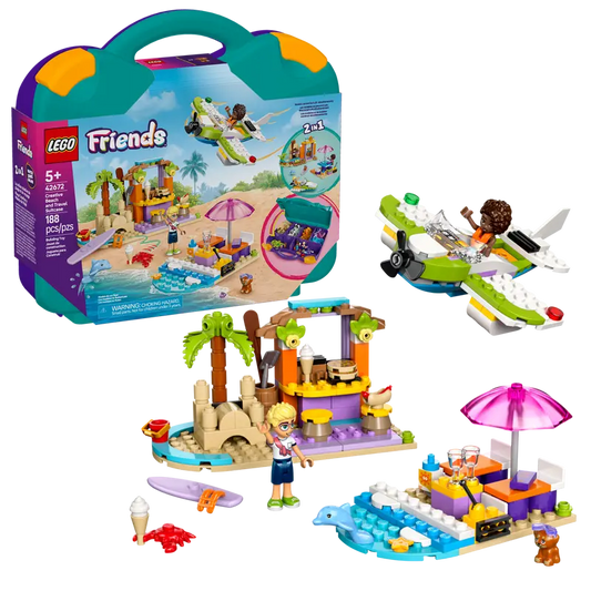 LEGO FRIENDS CREATIVE BEACH & TRAVEL SUITCASE