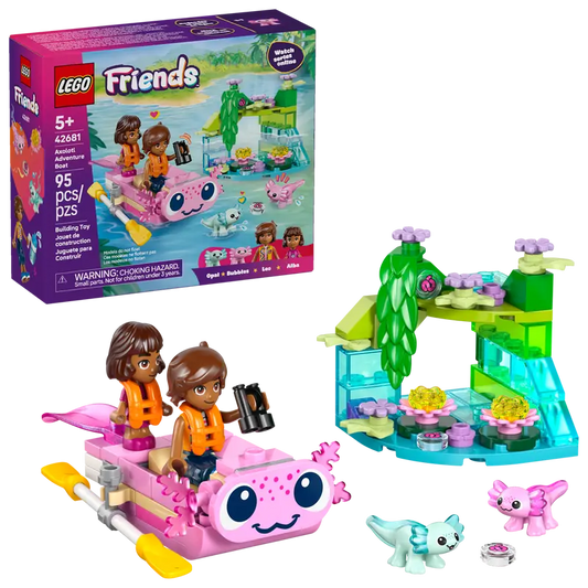 LEGO FRIENDS AXOLOTL ADVENTURE BOAT