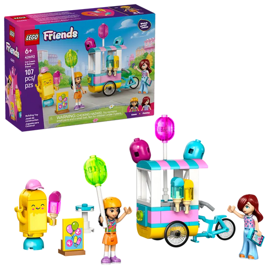 LEGO FRIENDS ICE CREAM & BALLOON STAND