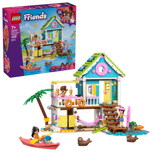 LEGO FRIENDS BEACH HOUSE WITH SEALS