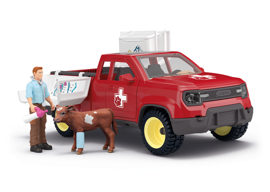 SCHLEICH VETERINARIAN PICK-UP TRUCK