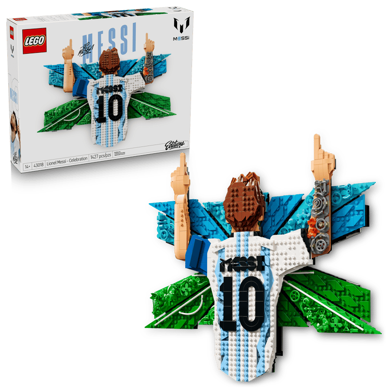 LEGO LIONEL MESSI CELEBRATION