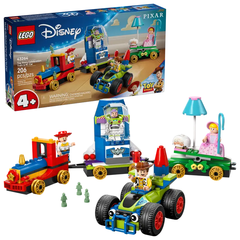 LEGO DISNEY TOY STORY CELEBRATION TRAIN & RC CAR