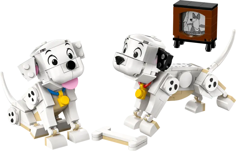 LEGO DISNEY LUCKY & PENNY-101 DALMATIANS PUPPIES
