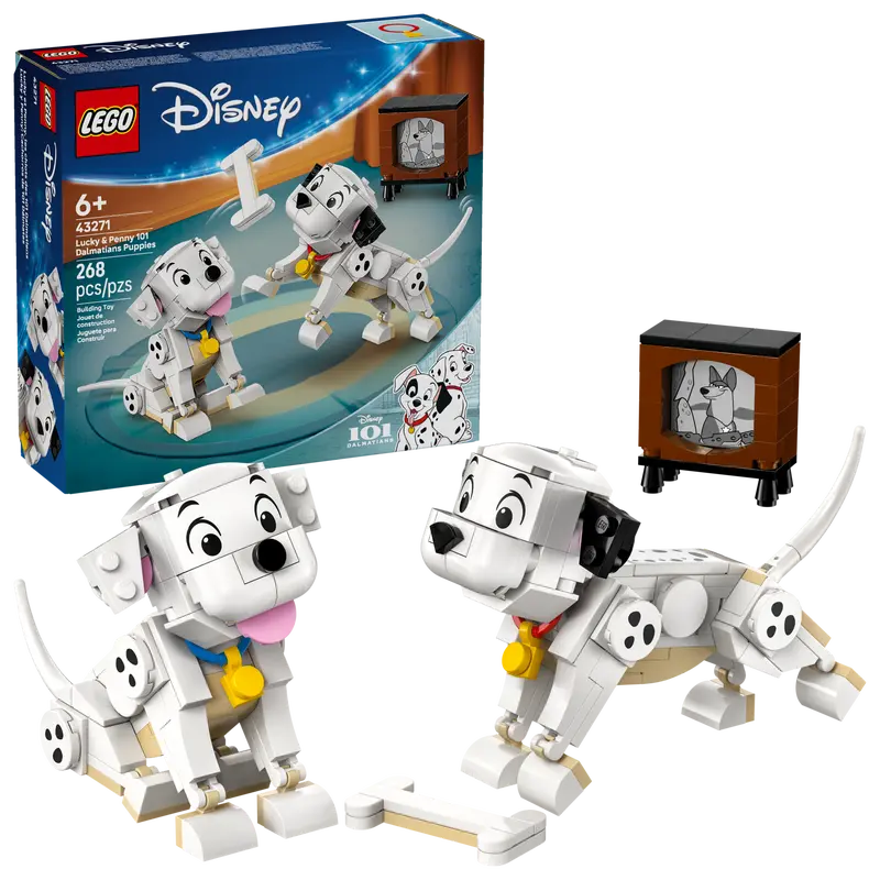 LEGO DISNEY LUCKY & PENNY-101 DALMATIANS PUPPIES