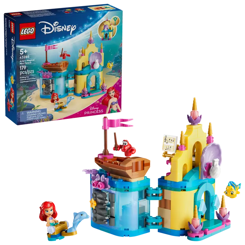 LEGO DISNEY ARIEL'S MAGICAL MINI PALACE