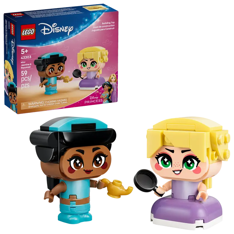 LEGO DISNEY MINI JASMINE & RAPUNZEL