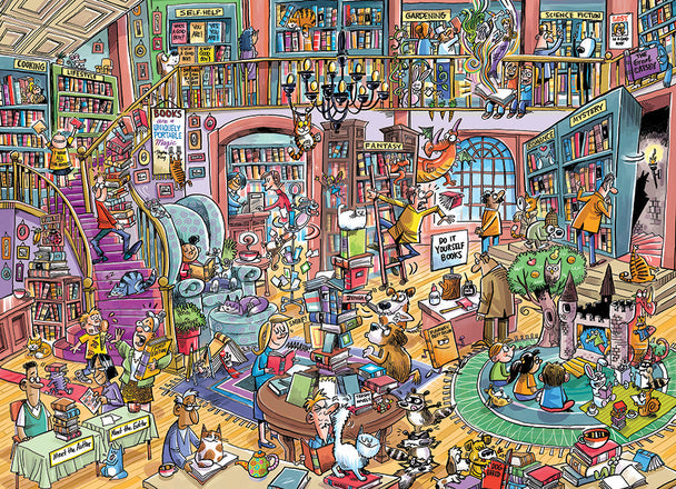 COBBLE HIL DOODLETOWN: BOOKSHOP BEDLAM