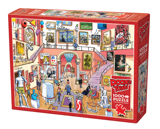 COBBLE HIL 1000 PC DOODLETOWN MUSEUM MISCHIEF