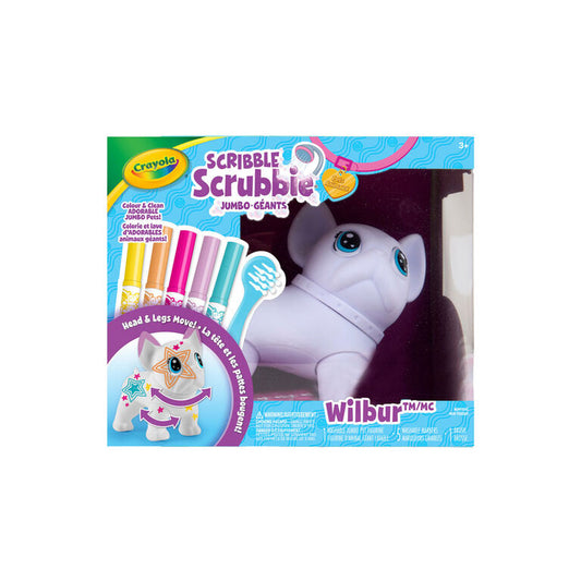 CRAYOLA SCRIBBLE SCRUBBIE JUMBO PET