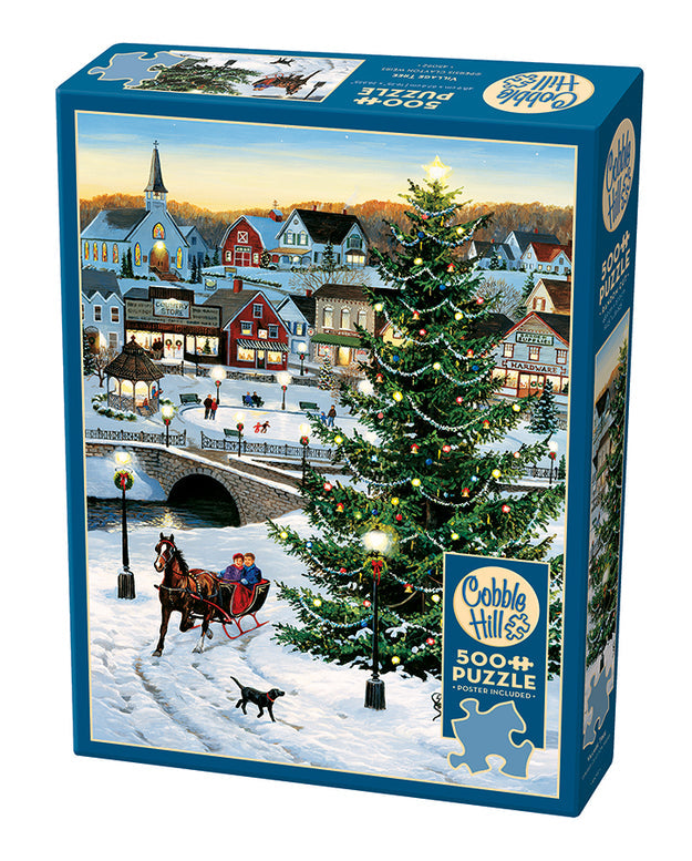 COBBLE HIL 500 PC VILLAGE TREE