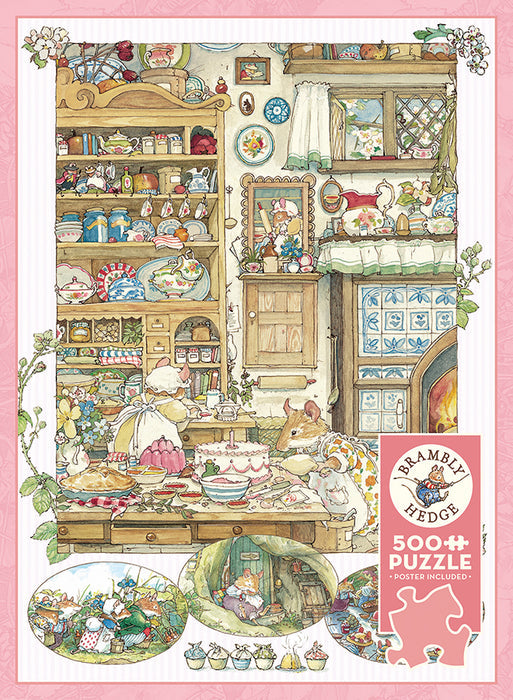 COBBLE HIL 500 PC BRAMBLY HEDGE: PICNIC PREPARATIONS