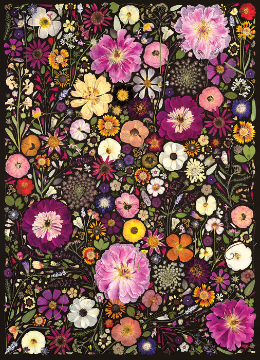 COBBLE HIL 500 PC FLOWER PRESS