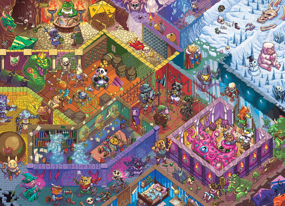 COBBLE HIL 500 PC DUNGEON RUN