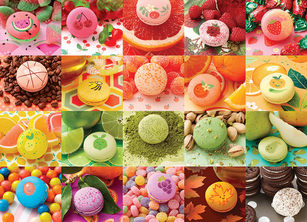 COBBLE HIL 500 PC NOM NOM MACARONS