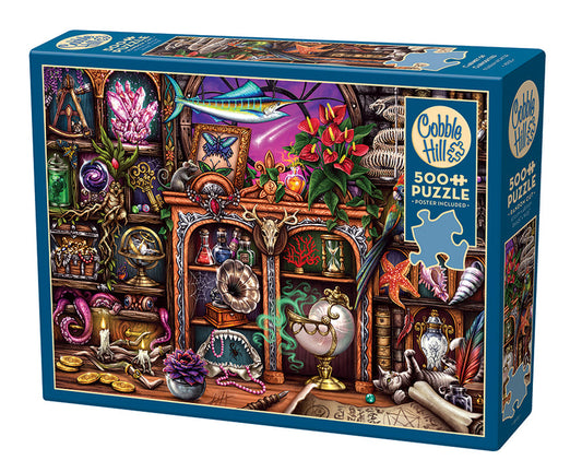 COBBLE HIL 500 PC CABINET OF CURIOSITIES