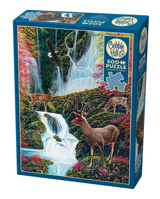 COBBLE HIL 500 PC MYSTIC FOREST