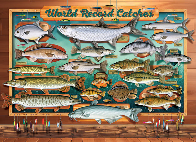 COBBLE HILL 500 PC WORLD RECORD CATCHES