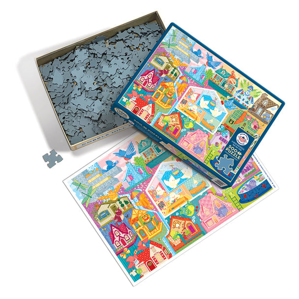 COBBLE HIL 500 PC RAINBOW BIRDIES