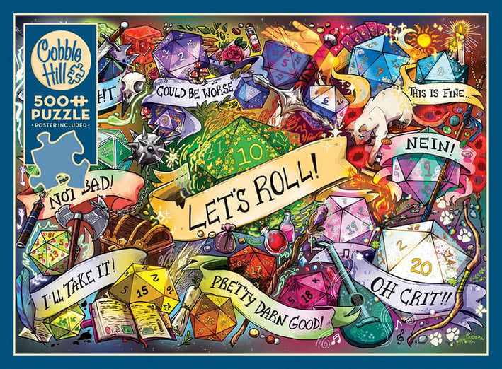 COBBLE HIL 500 PC LET'S ROLL