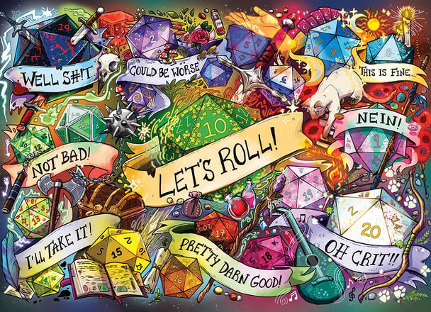 COBBLE HIL 500 PC LET'S ROLL