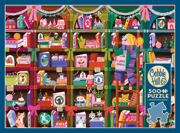 COBBLE HIL 500 PC HOLIDAY BROWSING