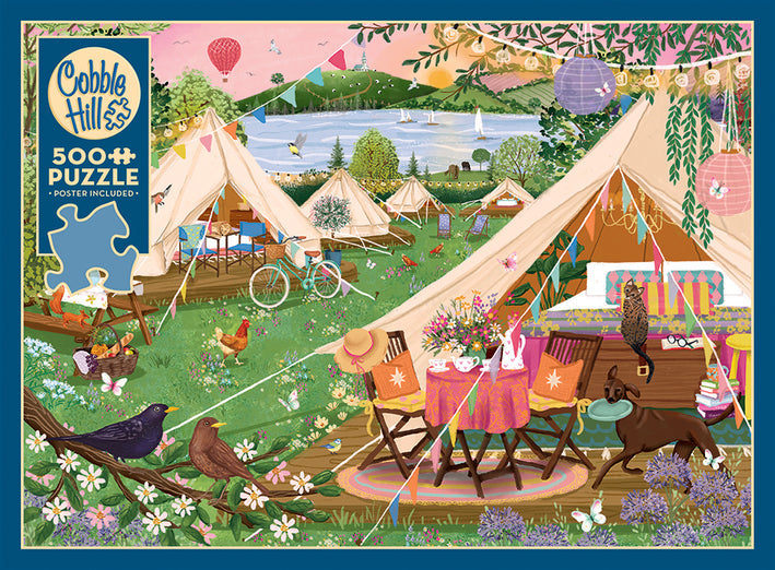 COBBLE HIL 500 PC GLAMPING