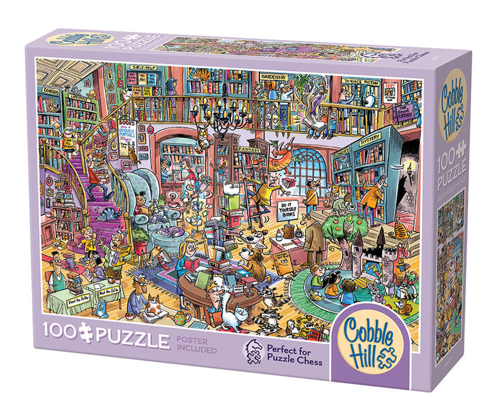 COBBLE HIL 100 PC BOOKSHOP BEDLAM