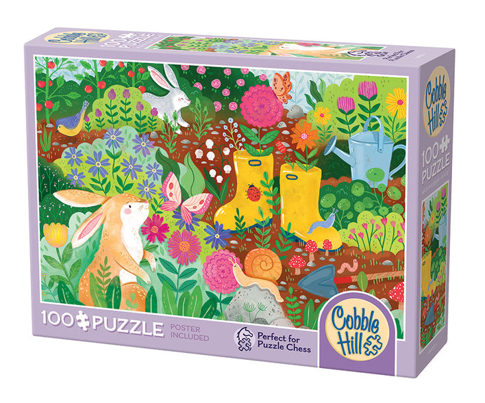 COBBLE HIL 100 PC RABBIT GARDEN